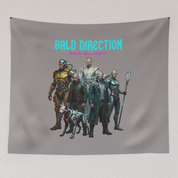 Item preview, Bald Direction Band Parody Cover Graphic-23 designed and sold by UschiLechner.