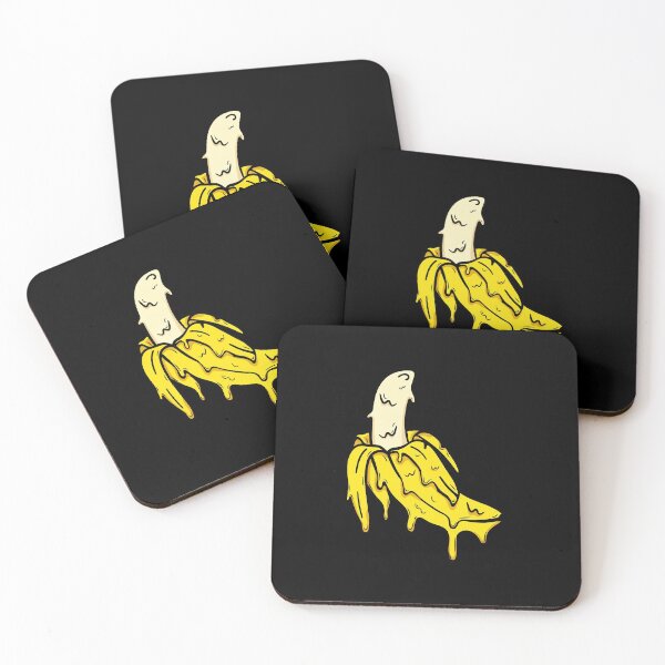 Item preview, Melting Banana Peel Art designed and sold by Daydreamsds.