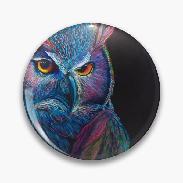Item preview, Moonlight Watcher Owl designed and sold by WildatHe-art.
