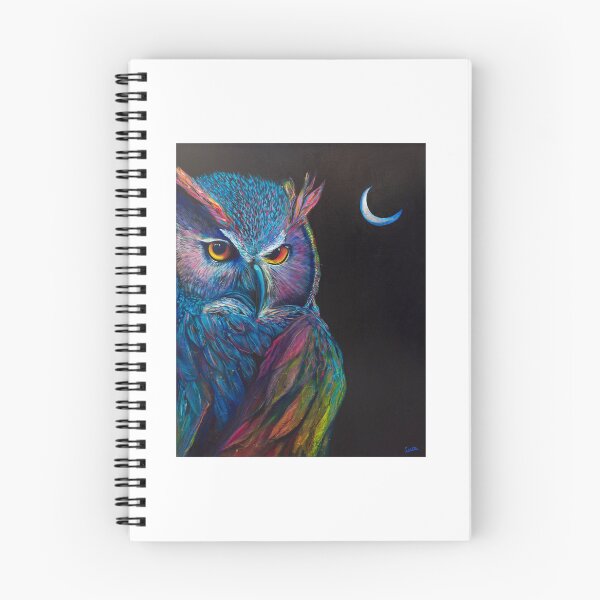 Item preview, Moonlight Watcher Owl designed and sold by WildatHe-art.