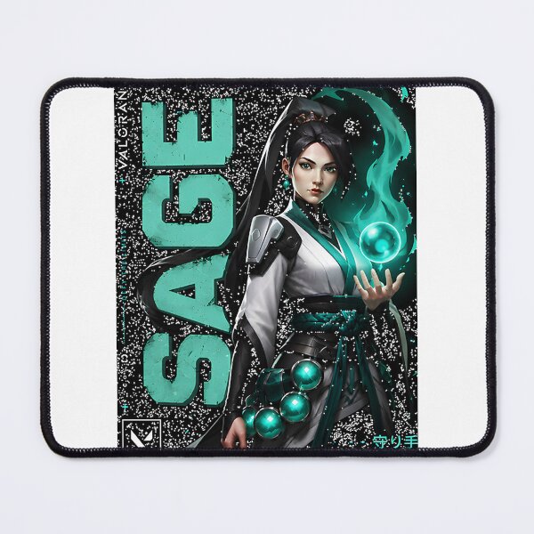 Item preview, Sage Valorant Inspired Fan Art Design for Gamers and Enthusiasts designed and sold by The Envious Kids.