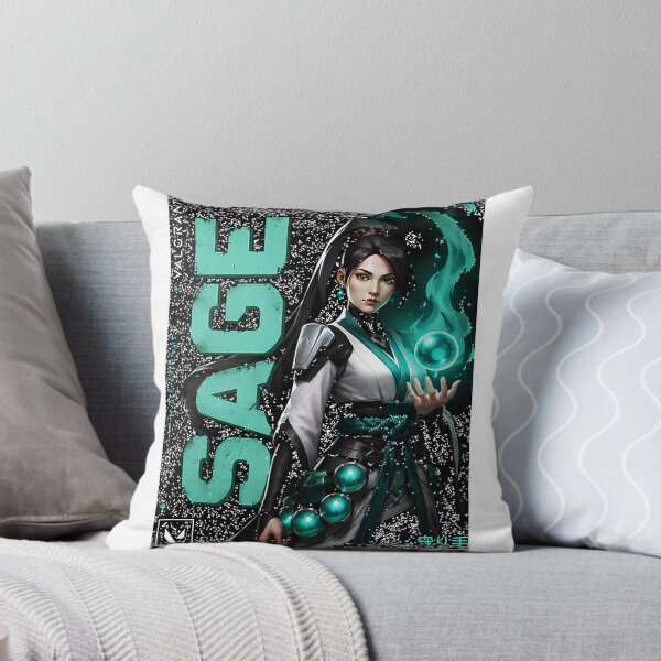 Item preview, Sage Valorant Inspired Fan Art Design for Gamers and Enthusiasts designed and sold by The Envious Kids.