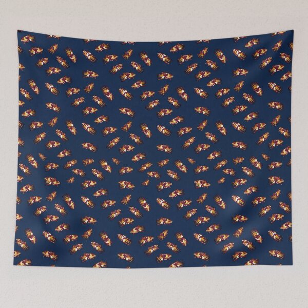 Item preview, Flamboyant Cuttlefish – Repeating Reef Pattern designed and sold by Helt-enkelt.