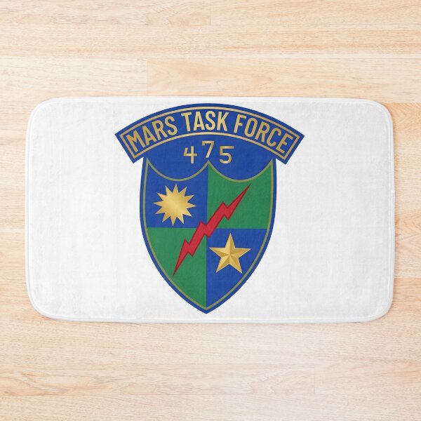 Item preview, WWII US Army 5332nd Brigade MARS Task Force 475th Infantry Patch Insignia designed and sold by CharlieDesings.