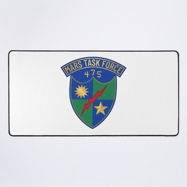 Item preview, WWII US Army 5332nd Brigade MARS Task Force 475th Infantry Patch Insignia designed and sold by CharlieDesings.