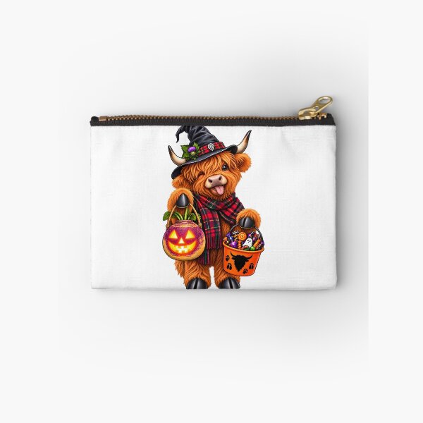 Item preview, Highland Cow Out Guising – Funny Scottish Halloween Highland Coo designed and sold by SMalcolmDesigns.