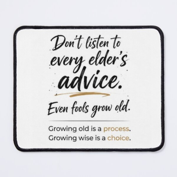 Item preview, Even Fools Grow Old Growing Wise Is A Choice Sticker designed and sold by Scro-Ciob-Shop.