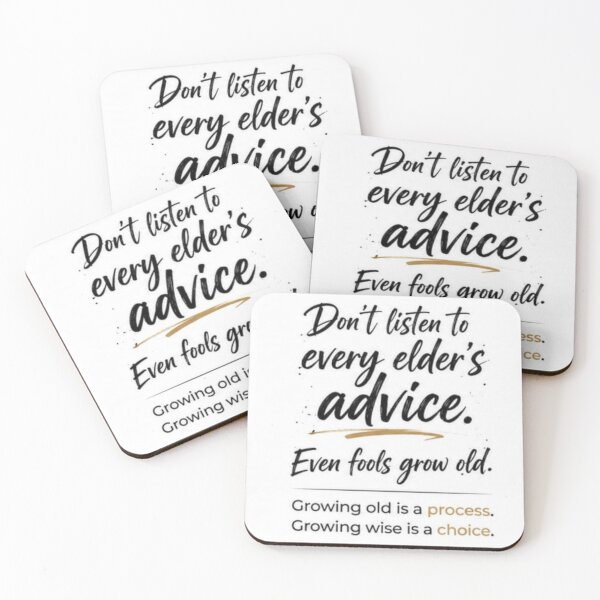 Item preview, Even Fools Grow Old Growing Wise Is A Choice Sticker designed and sold by Scro-Ciob-Shop.