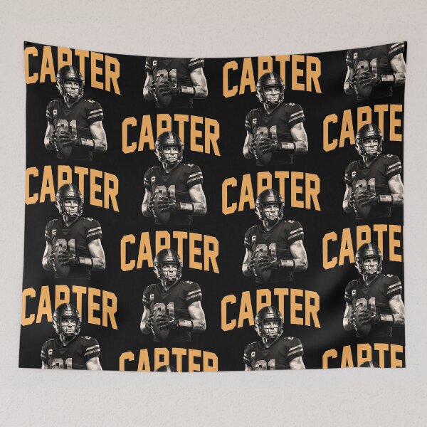 Item preview, Carter Football Player #21 American Football Sports Fan designed and sold by ostenlee.