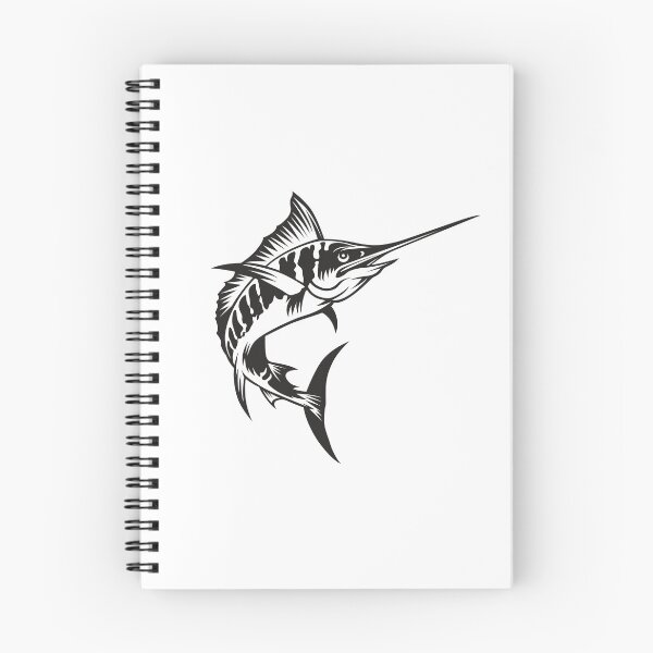 Item preview, Marlin fish, fish graphic, fish sticker. designed and sold by Tonsala.