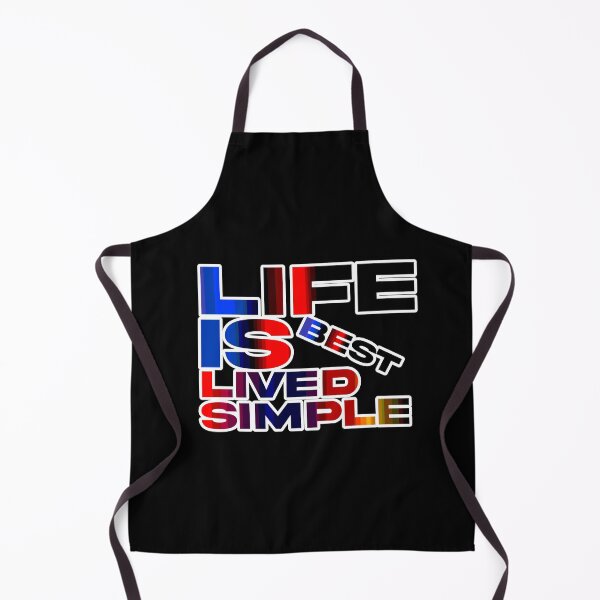 Item preview, Life Is Best Lived Simple designed and sold by ZooStateofMind.