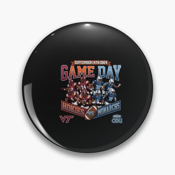 Item preview, Game Day Hokies vs. Monarchs September 14th 2024 College Football designed and sold by New Art.