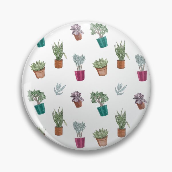 Item preview, Succulents Surface Pattern designed and sold by PaulaJKnight .