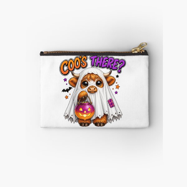 Item preview, Coos There? – Cute Highland Cow Ghost Halloween - Scottish Halloween designed and sold by SMalcolmDesigns.