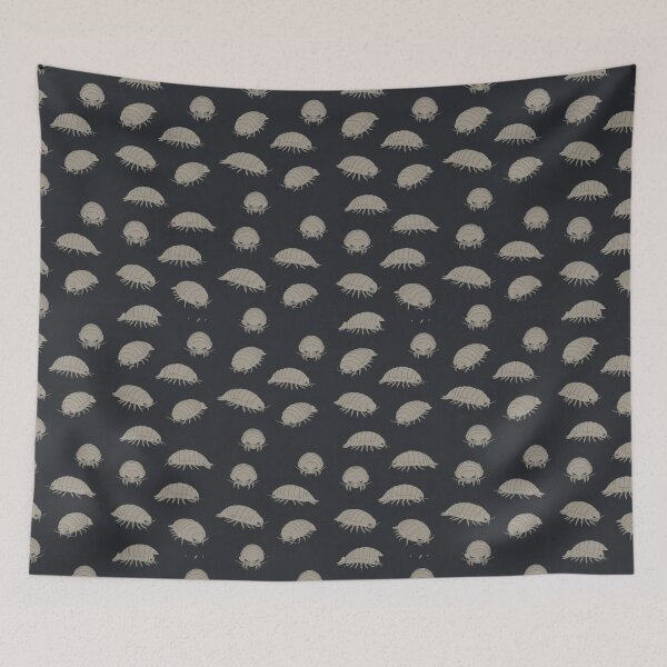 Item preview, Giant Isopod – Repeating Deep Sea Pattern designed and sold by Helt-enkelt.