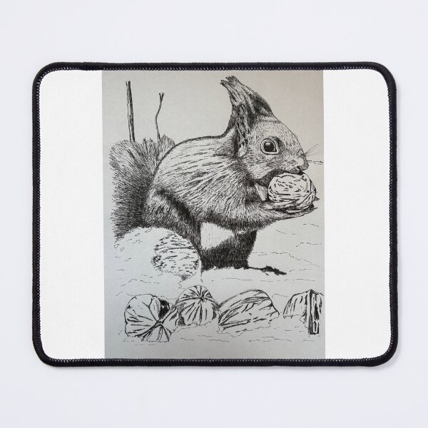 Item preview, Squirrel enjoying a nut designed and sold by Ccrisart75-.