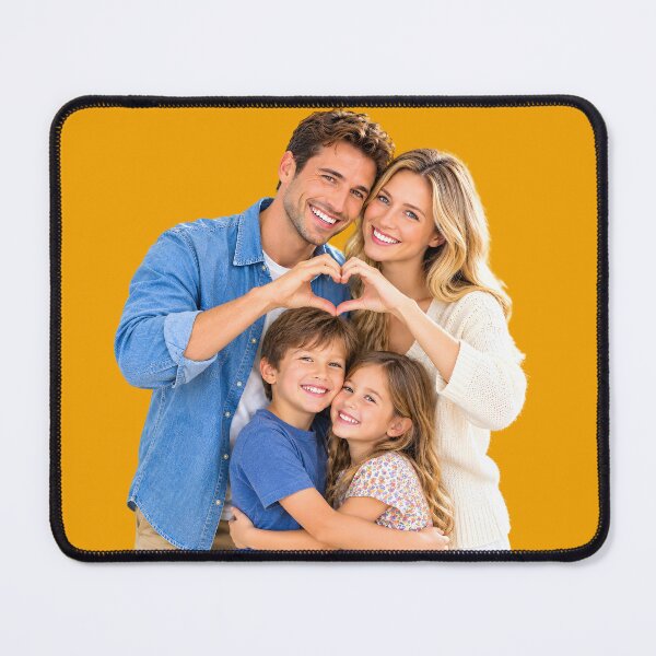 Item preview, Happy Family Portrait at Home designed and sold by MagicCrystal.