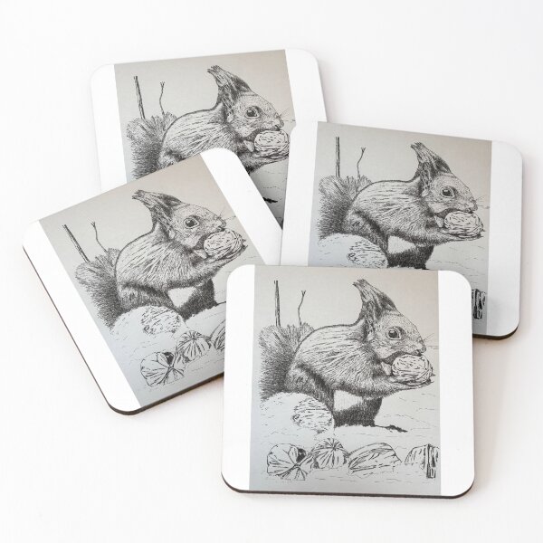 Item preview, Squirrel enjoying a nut designed and sold by Ccrisart75-.