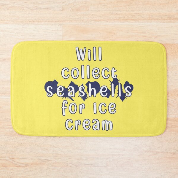 Item preview, Will collect seashells for ice cream designed and sold by mariya-ivanova.