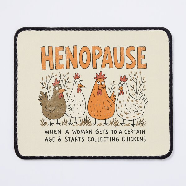 Item preview, Midlife Chicken Collector Humor – Funny Backyard Hens designed and sold by Studio Bootleg.