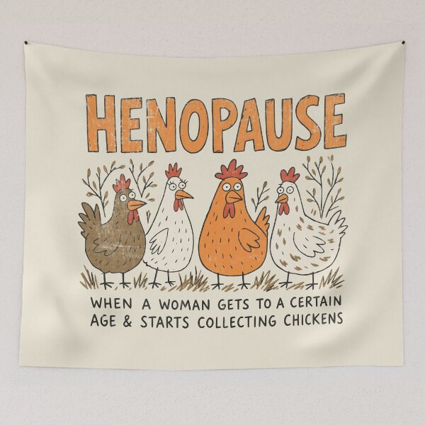 Item preview, Midlife Chicken Collector Humor – Funny Backyard Hens designed and sold by Studio Bootleg.