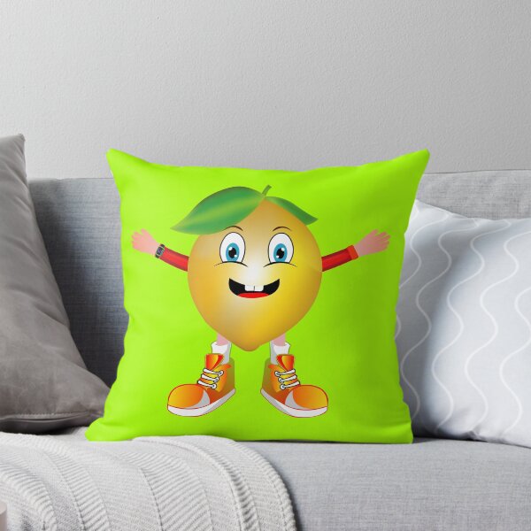 Item preview, Happy Lemon Animated Character Boy Version designed and sold by ExpressiveToon.
