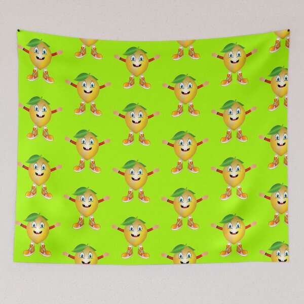 Item preview, Happy Lemon Animated Character Boy Version designed and sold by ExpressiveToon.