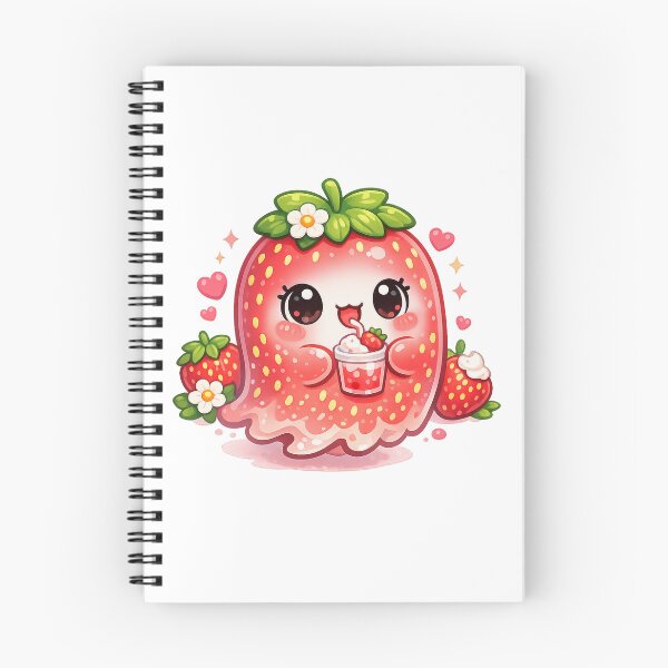 Item preview, Kawaii Strawberry  Ghost Sweetie designed and sold by Sommium .