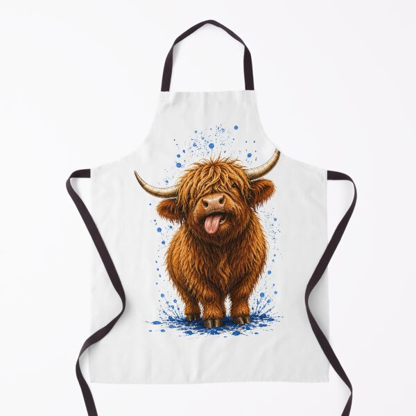 Artikelvorschau, Haverin Highland Coo entworfen und verkauft von SMalcolmDesigns.