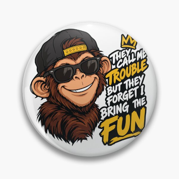 Item preview, Monkey is fun designed and sold by NaorsArt.