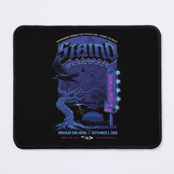 Item preview, Staind Break The Cycle 25th Anniversary North America Tour designed and sold by NiremmeeArt.
