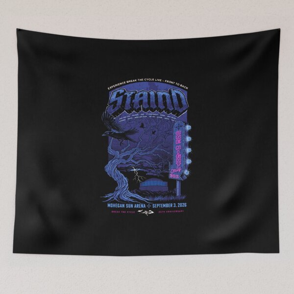 Item preview, Staind Break The Cycle 25th Anniversary North America Tour designed and sold by NiremmeeArt.