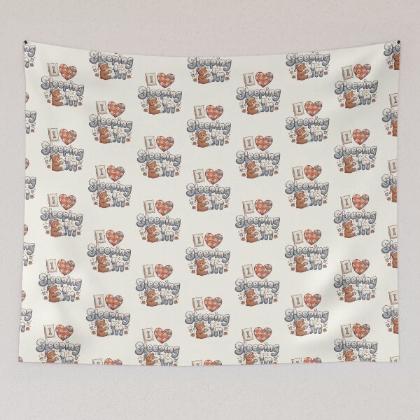 Item preview, I Love Sleeping In Cozy Teddy Bear designed and sold by Itsheartshop.
