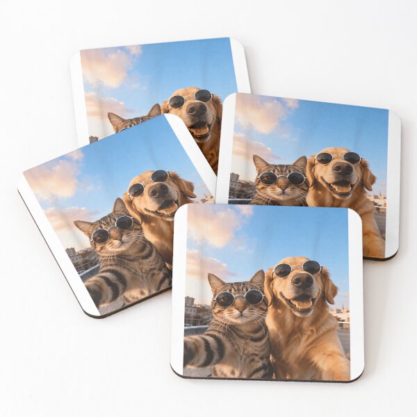 Item preview, Cat and Dog Selfie Meme designed and sold by Danieldeleon2.