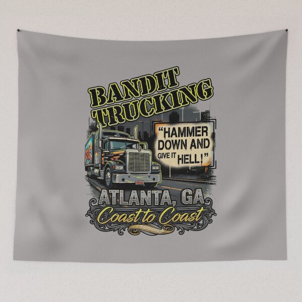 Item preview, Bandit Trucking Vintage Truck Atlanta GA Design-26th designed and sold by KaylynOswalde.