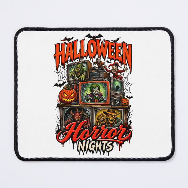 Item preview, Halloween Horror Nights Vintage TV Monster Squad Art designed and sold by DesignArtist.ia.