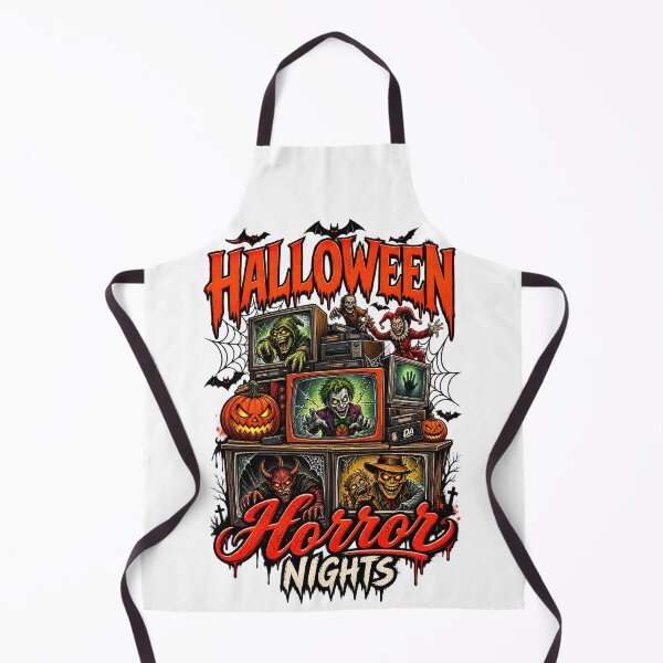 Item preview, Halloween Horror Nights Vintage TV Monster Squad Art designed and sold by DesignArtist.ia.