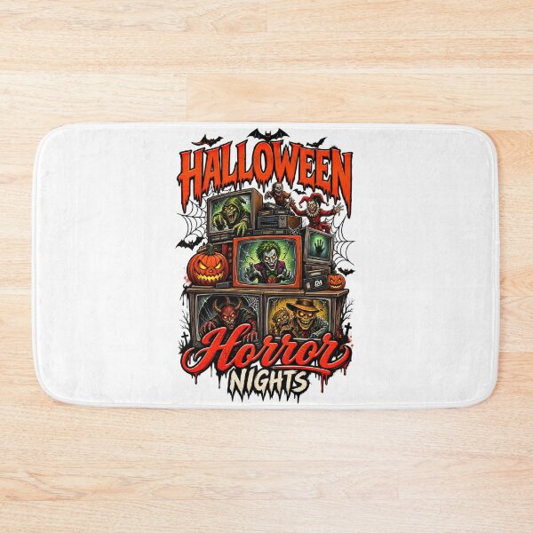 Item preview, Halloween Horror Nights Vintage TV Monster Squad Art designed and sold by DesignArtist.ia.