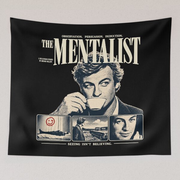 Item preview, The Mentalist Patrick Jane Observation Retro designed and sold by DestiniHill.