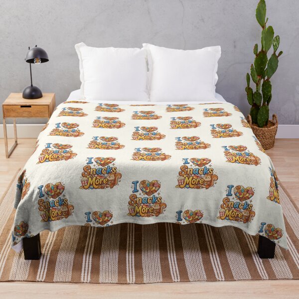 Item preview, I Love Snacks More Cute Squirrel Foodie designed and sold by Itsheartshop.