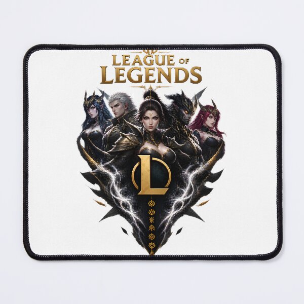 Item preview, Minimalist Black and Gold Gaming Fan Art Inspired by Popular MOBA designed and sold by LikeLoon.