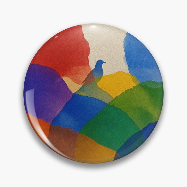 Item preview, Symphony of Colors: Abstract Bird Silhouette designed and sold by Breezes-of-Ida.