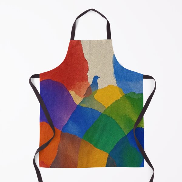 Item preview, Symphony of Colors: Abstract Bird Silhouette designed and sold by Breezes-of-Ida.