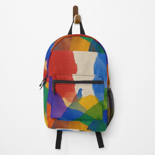 Item preview, Symphony of Colors: Abstract Bird Silhouette designed and sold by Breezes-of-Ida.