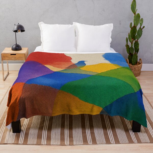 Item preview, Symphony of Colors: Abstract Bird Silhouette designed and sold by Breezes-of-Ida.