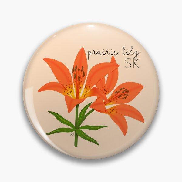 Item preview, Prairie Lily of Saskatchewan Flower designed and sold by spontaneousing.