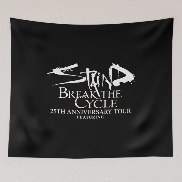 Item preview, Staind Break The Cycle Tour 2026 Fan Art designed and sold by NiremmeeArt.