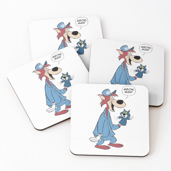 Item preview, Vintage Wolf Cartoon Meow Man designed and sold by bacababerry.