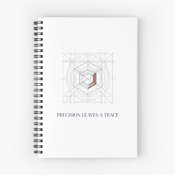 Item preview, Precision Leaves A Trace Blueprint & Geometric Wireframe designed and sold by Amr Darwish Graphic designer.