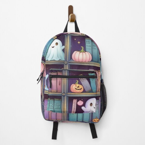Item preview, Kawaii Ghosts in a Haunted Library designed and sold by BriSher.